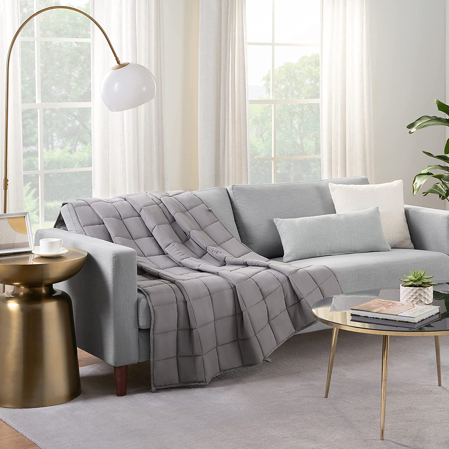 Grey throw discount overs for sofas