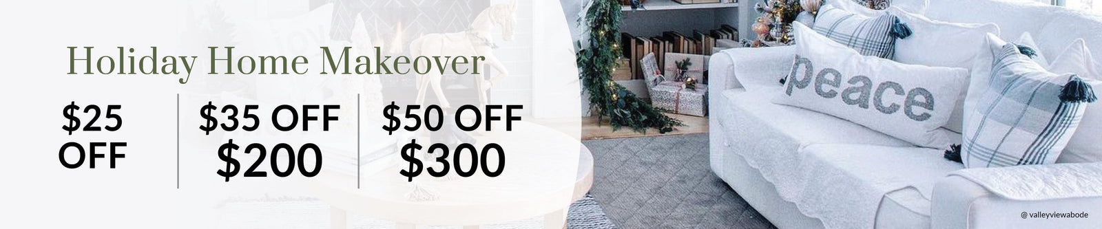 Holiday Home Makeover Sale