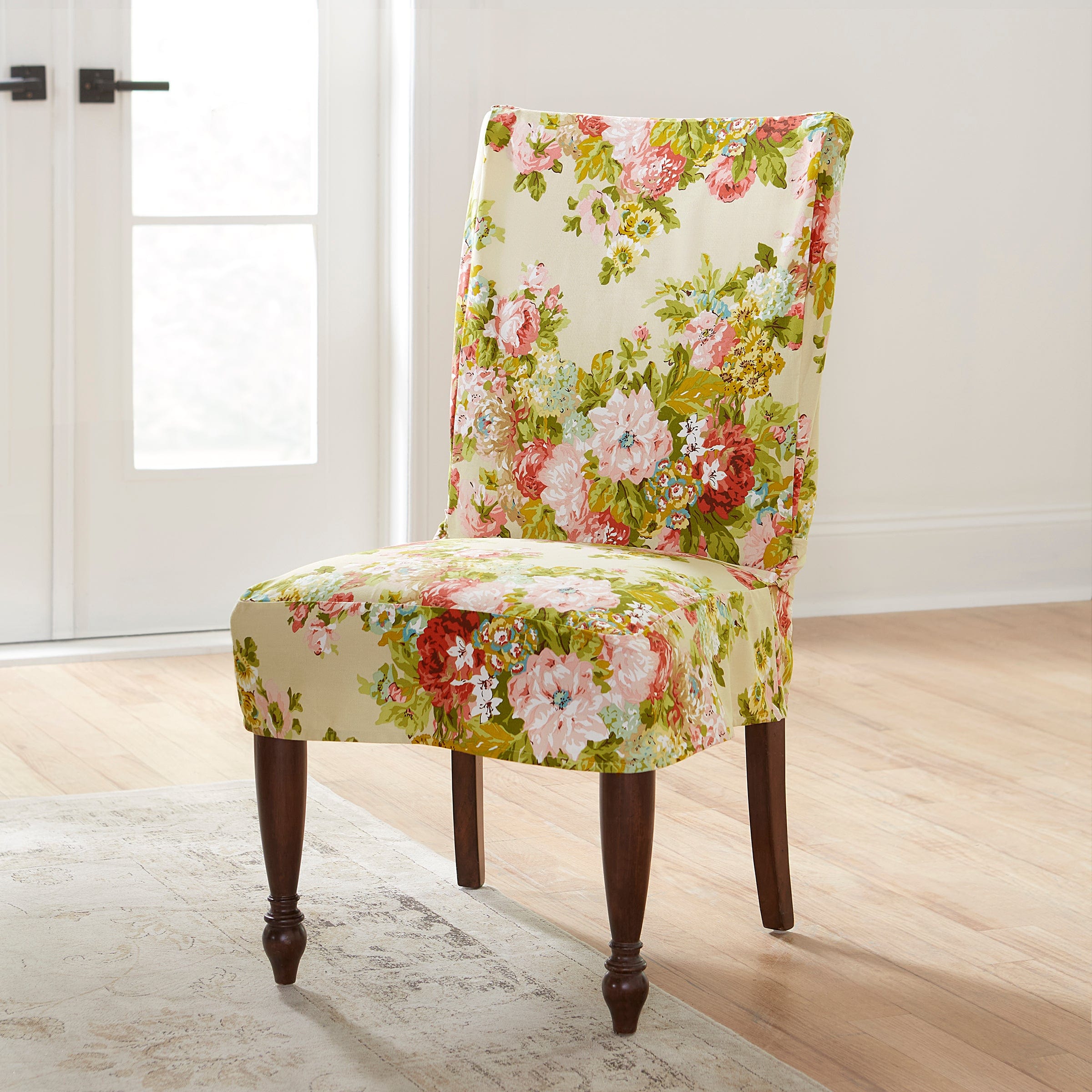 Floral side online chair