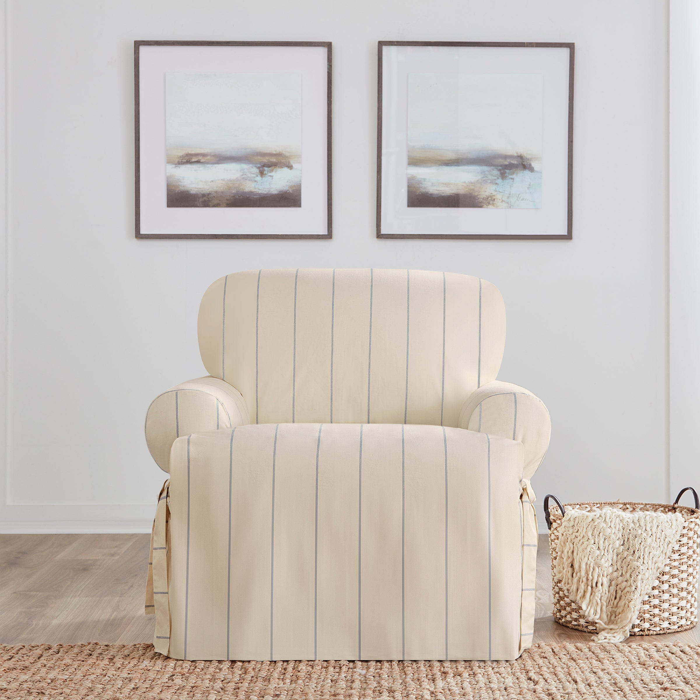 T shaped chair discount slipcovers