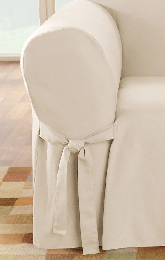 LINEN Chair Slip Cover-natural Linen Seat Cushion Chair Cover With